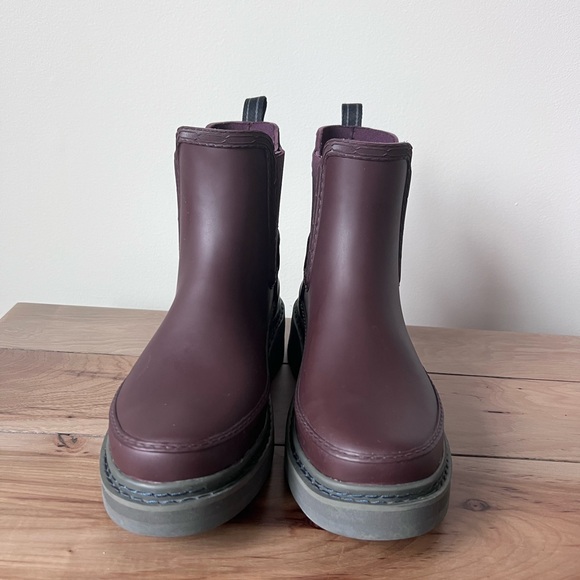 Hunter Dark Purple Winter & Rain Boots - Picture 3 of 6